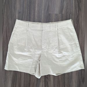 Shimmer beige Banana Republic shorts